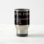 Semper Fidelis M16 Travel Mug Black
