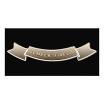 Semper Fidelis Photo Card Template