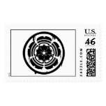 sen.seal.(black) postage