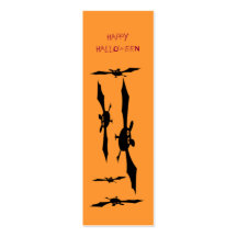 Señal del feliz Halloween Plantillas De Tarjeta De Negocio