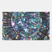 Senate Bling - Rectangle Stickers