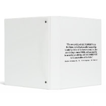 Senate Document No. 43 73rd Congress 1st Session 3 Ring Binders