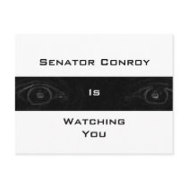 Senator Conroy  Is Watching You postcards