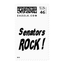 Senators Rock ! postage by TShirtDotCom Senators Rock ! postage