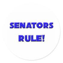 Senators Rule! stickers