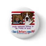 Send Barbara Boxer to the Pound in 2010 Pinback Buttons