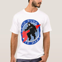 Send Bush to Mars t-shirts