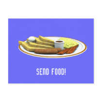 Send Food! Post Card