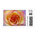 Send love n rose.. postage