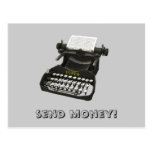 Send money! Postcard