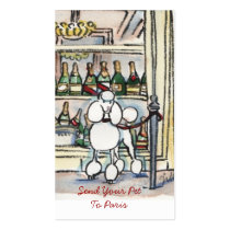 Send Your Pet To Paris Biz cards business cards
