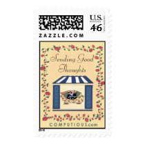 Sending Good Thoughts postage
