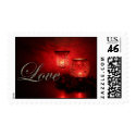 Sending Love This Holiday postage