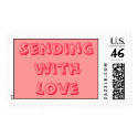 Sending with Love postage