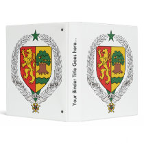 Senegal Coat of Arms detail Binder