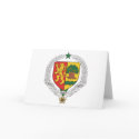 Senegal Coat of Arms Greeting Card