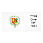Senegal Coat of Arms Customized Photo Card
