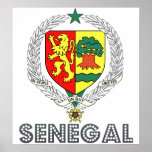 Senegal Coat of Arms posters