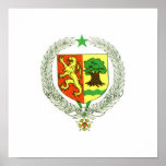 Senegal Coat of Arms posters