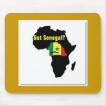 Senegal Coat of arms T-shirt And Etc mousepads