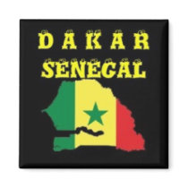 SENEGAL (DAKAR) MAP T-SHIRT AND ETC magnets by AFRICANKOKO SENEGAL (DAKAR) MAP T-SHIRT AND ETC magnets