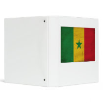 Senegal Flag Vinyl Binders