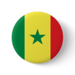Senegal Flag Button