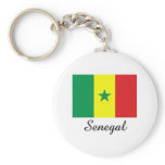 Senegal Flag Design Key Chain