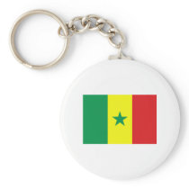Senegal FLAG International Key Chains