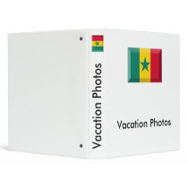Senegal Flag Jewel Binders