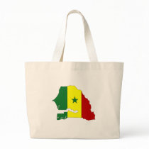 Senegal flag map bags by FlagStore Senegal flag map bags