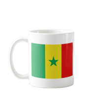 Senegal Flag ~ Map Mug