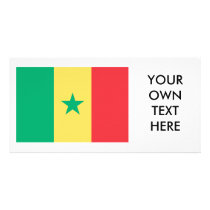Senegal Flag Picture Card