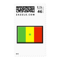 Senegal Flag postage by jacinto888 Senegal Flag postage