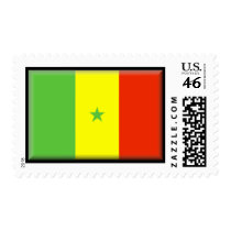 Senegal Flag postage by jacinto888 Senegal Flag postage