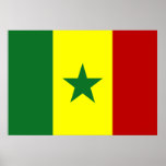 Senegal Flag posters