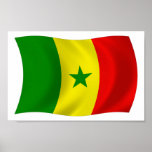 Senegal Flag Poster Print
