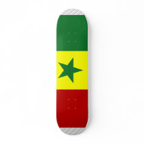 Senegal Flag skateboards by coolcountry Senegal Flag skateboards