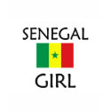 SENEGAL GIRL t-shirts by flagshirt SENEGAL GIRL t-shirts