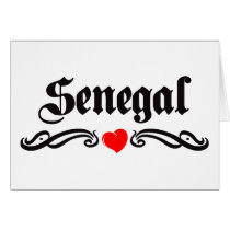 Senegal Greeting Cards
