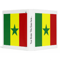 Senegal High quality Flag Vinyl Binder