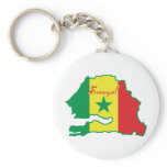 Senegal Keychain