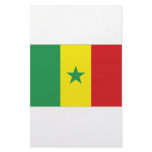 Senegal National Flag Personalized Stationery