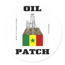 Senegal Oil Patch,Oil Field Sticker,Oil,Gas