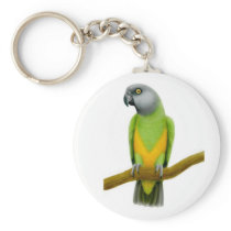Senegal Parrot Keychain
