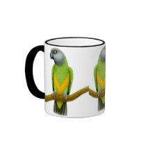 Senegal Parrots Mug by twopurringcats Senegal Parrots Mug