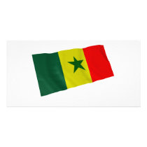 senegal personalized photo card