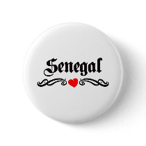 Senegal Pinback Button