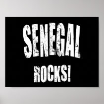 Senegal Rocks! Posters