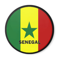 Senegal Roundel quality Flag Magnet